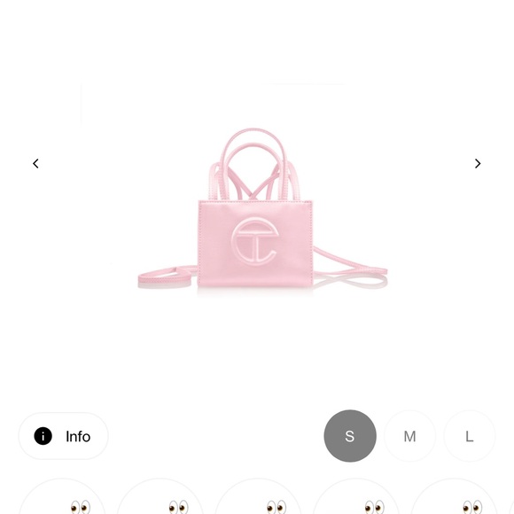 Telfar Light Pink Mini Bag - Picture 1 of 9